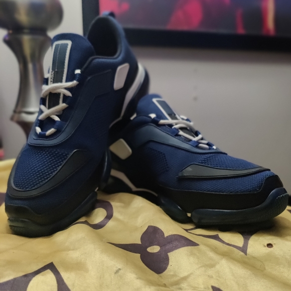 Prada Cloudburst knit sneakers - Picture 8 of 11